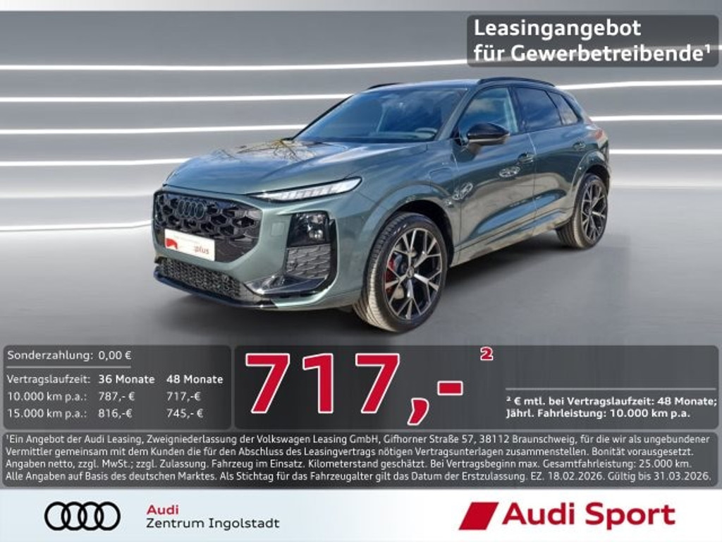 Audi Q3 2026 Hybride Benzine