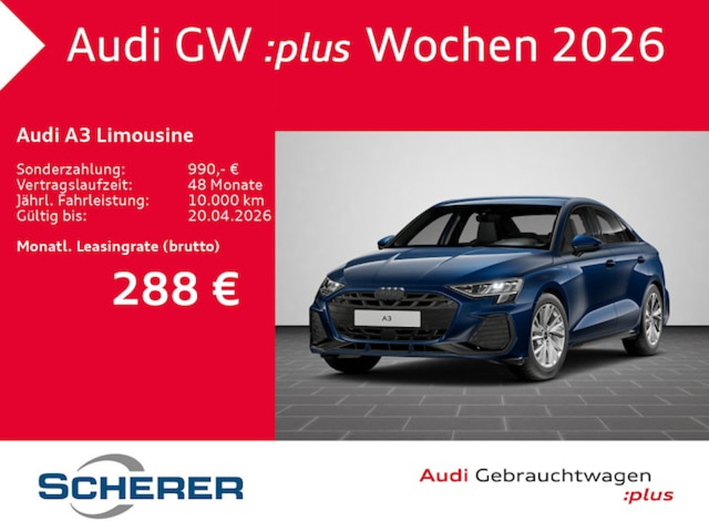 Audi A3 2025 Benzine