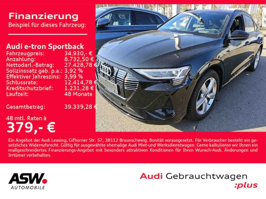 Audi e-tron 2022 Elektrisch