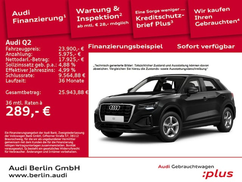 Audi Q2 2023 Benzine