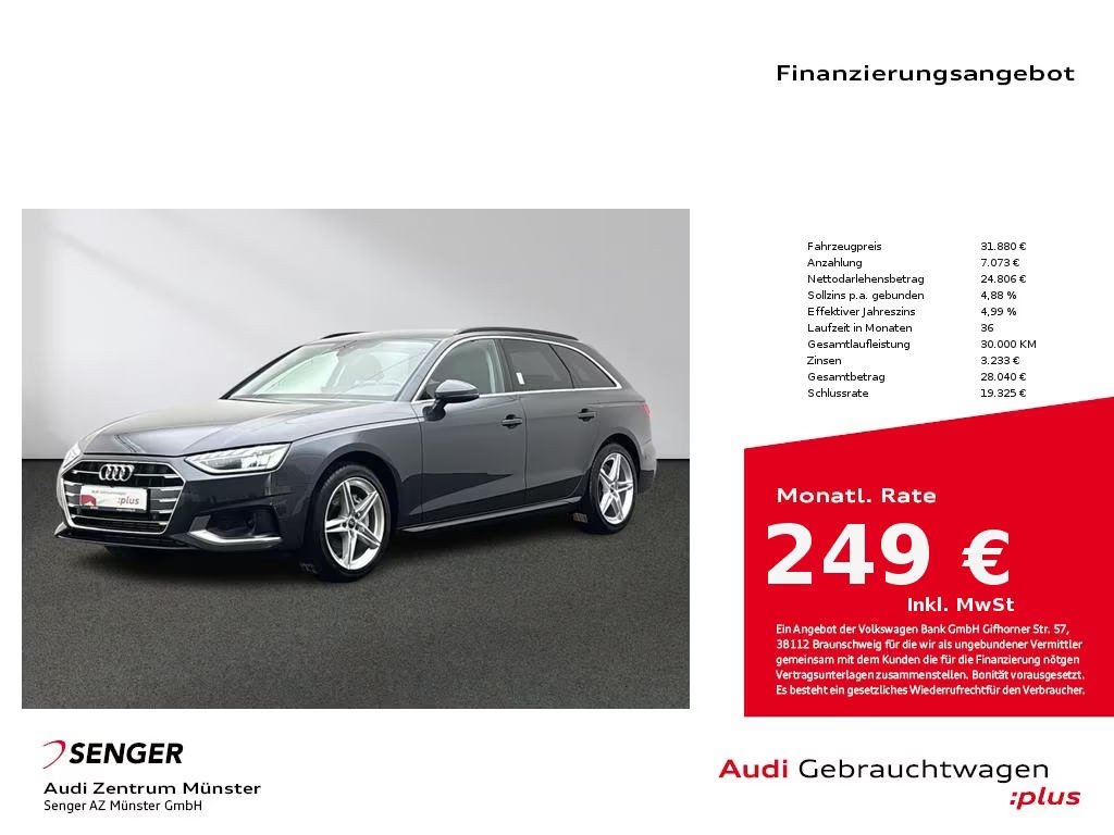 Audi A4 2023 Benzine