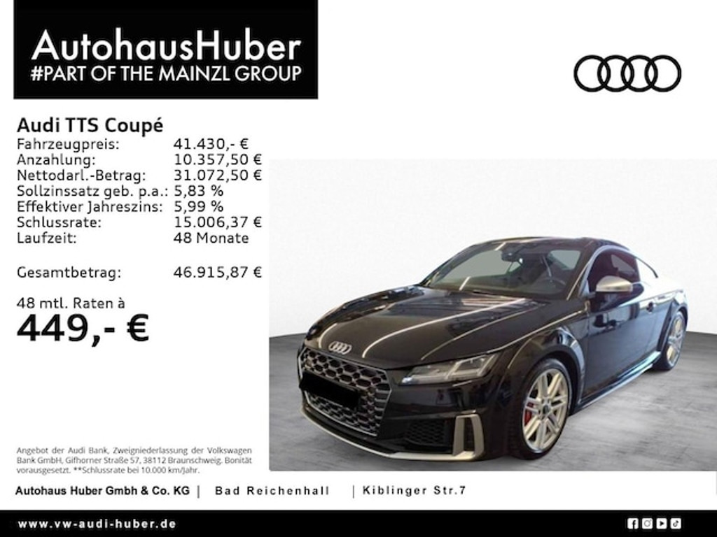 Audi TTS 2021 Benzine