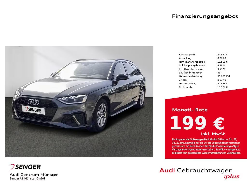 Audi A4 2023 Benzine
