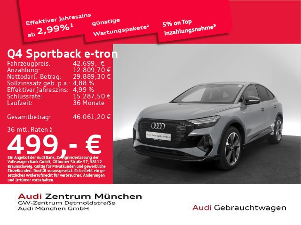 Audi Q4 e-tron 2022 Elektrisch