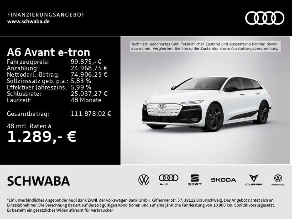 Audi A6 e-tron 2026 Elektrisch