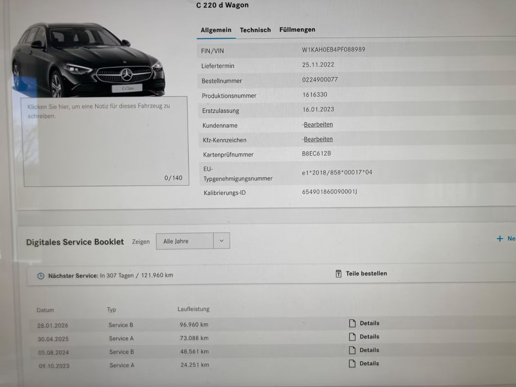 Mercedes-Benz C-Klasse