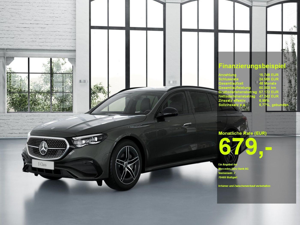 Mercedes-Benz E-Klasse 2024 Hybride Diesel