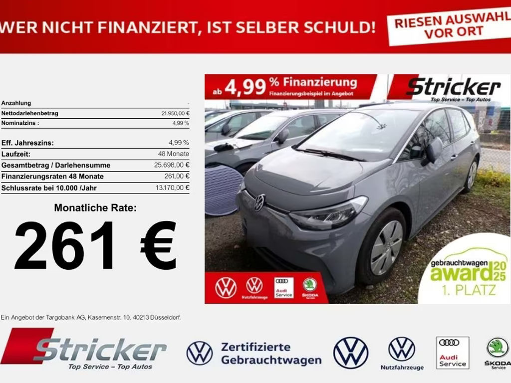 Volkswagen ID.3 2023 Elektrisch