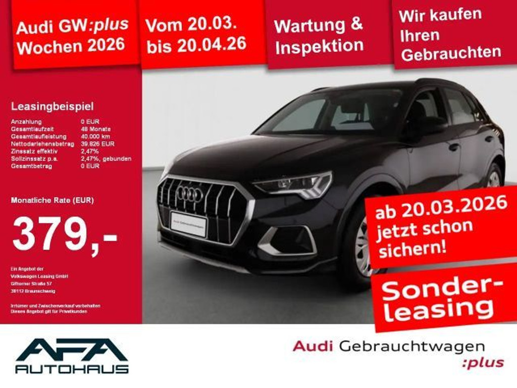 Audi Q3 2025 Benzine