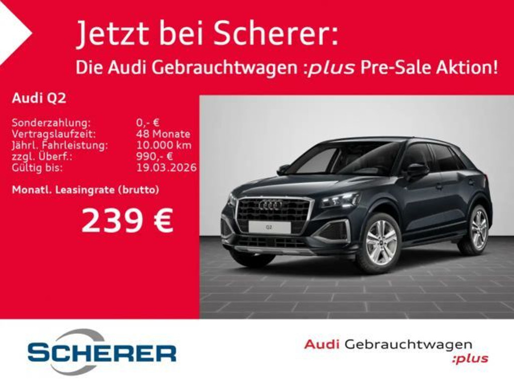 Audi Q2 2025 Benzine