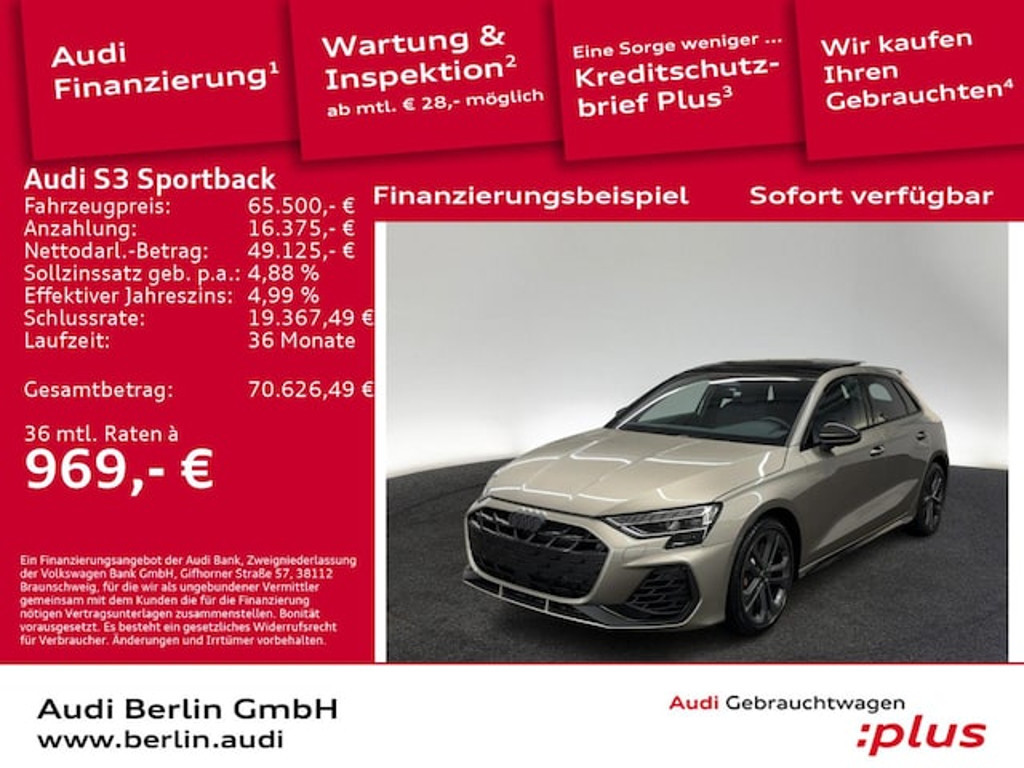 Audi S3 2026 Benzine