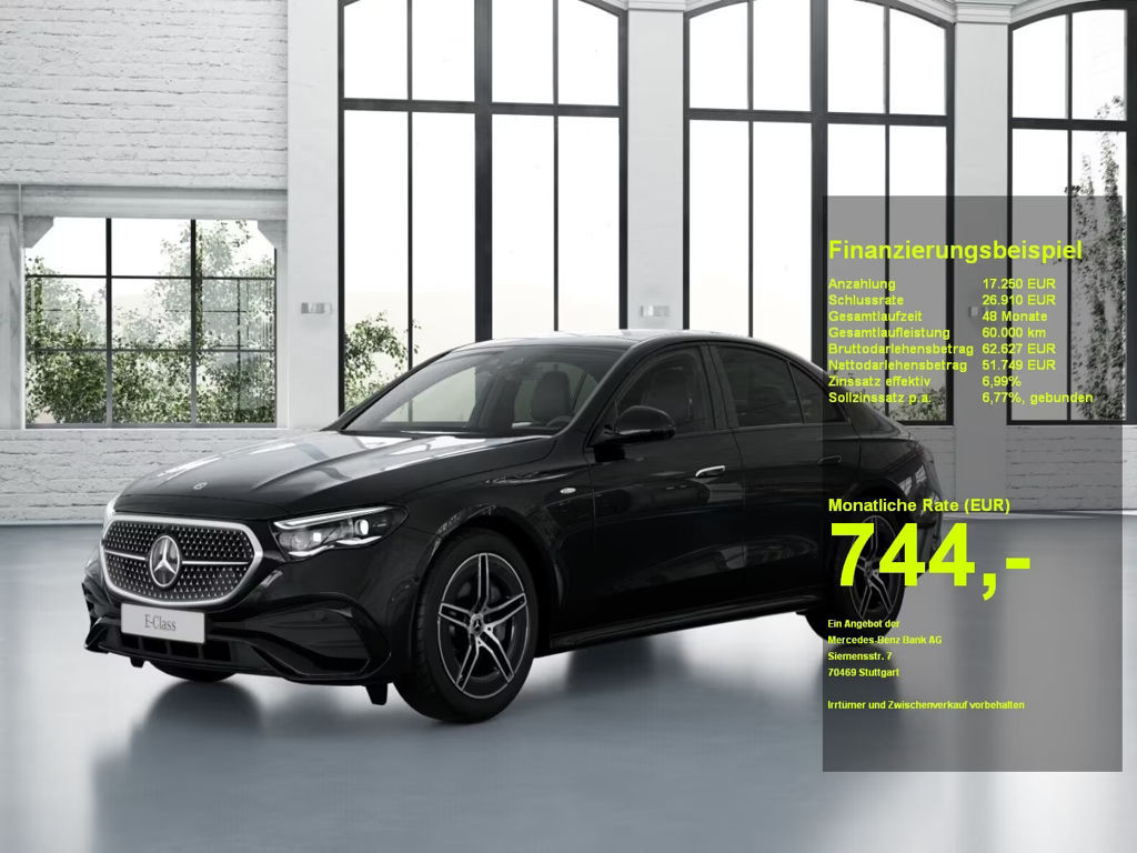 Mercedes-Benz E-Klasse 2025 Hybride Benzine