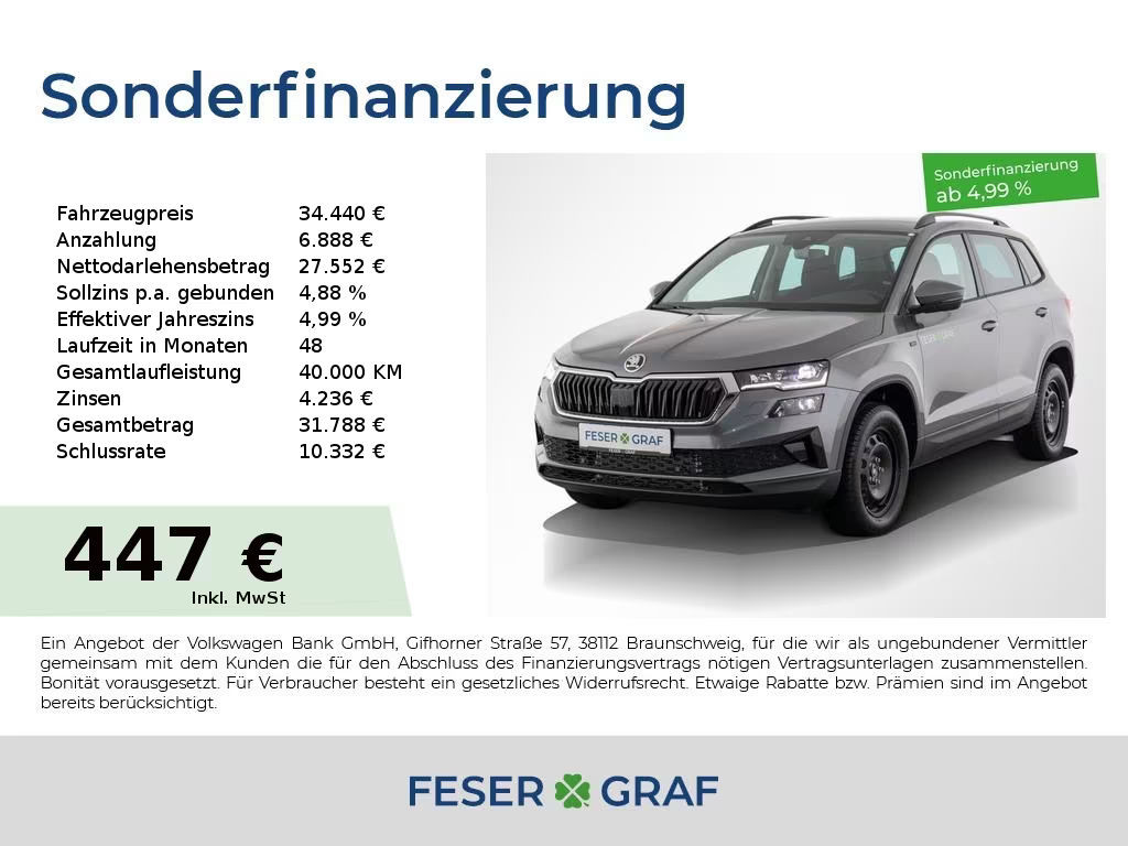 Skoda Karoq 2025 Benzine