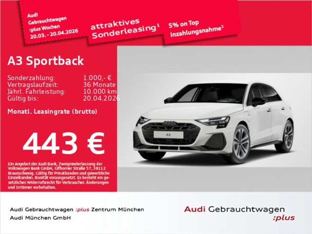 Audi A3 2024 Hybride Benzine