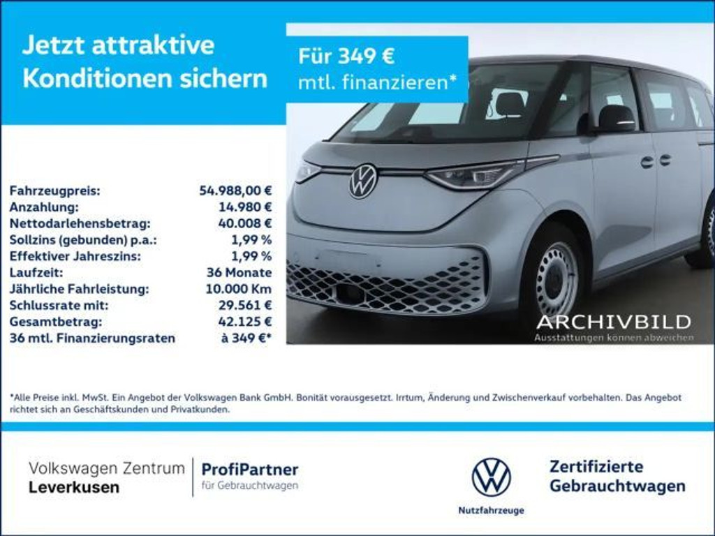 Volkswagen ID. Buzz 2025 Elektrisch