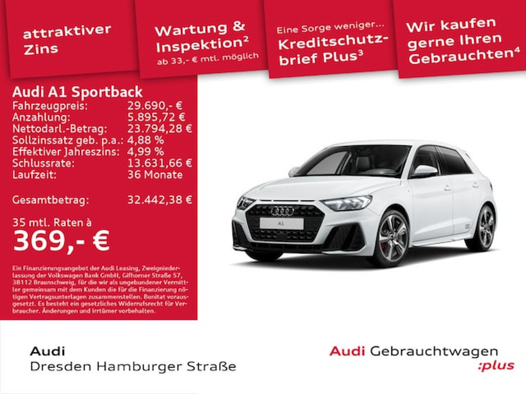 Audi A1 2023 Benzine