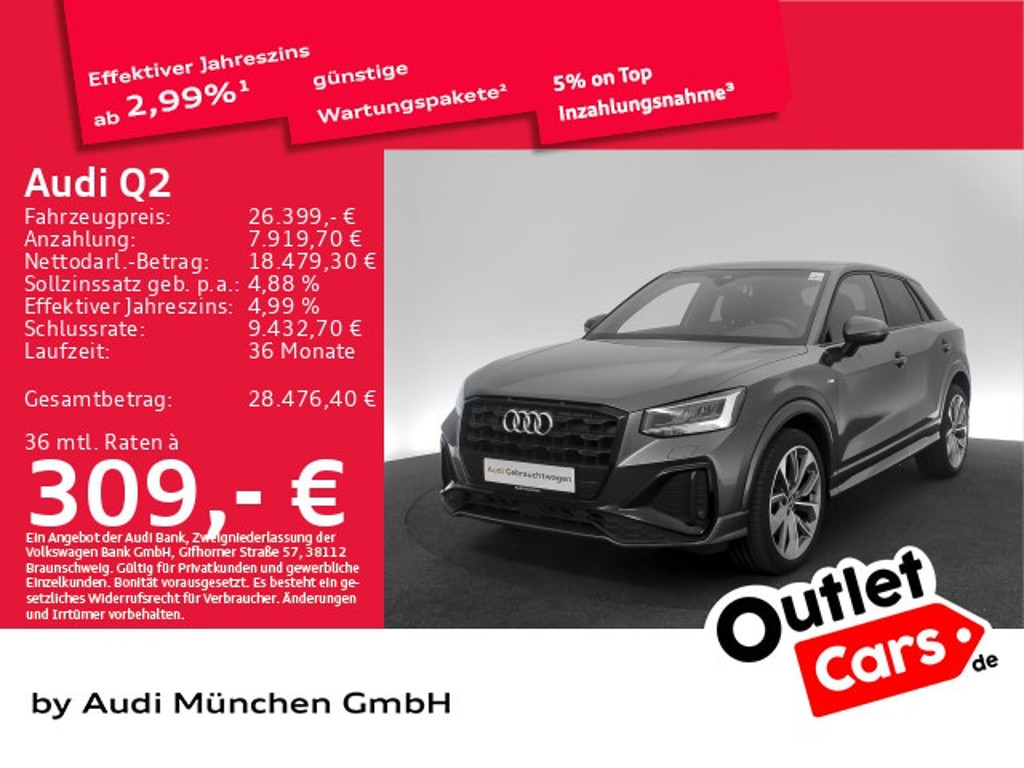 Audi Q2 2021 Benzine