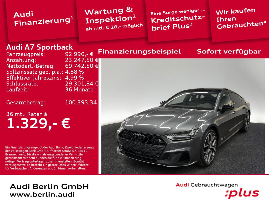 Audi A7 2026 Hybride Benzine