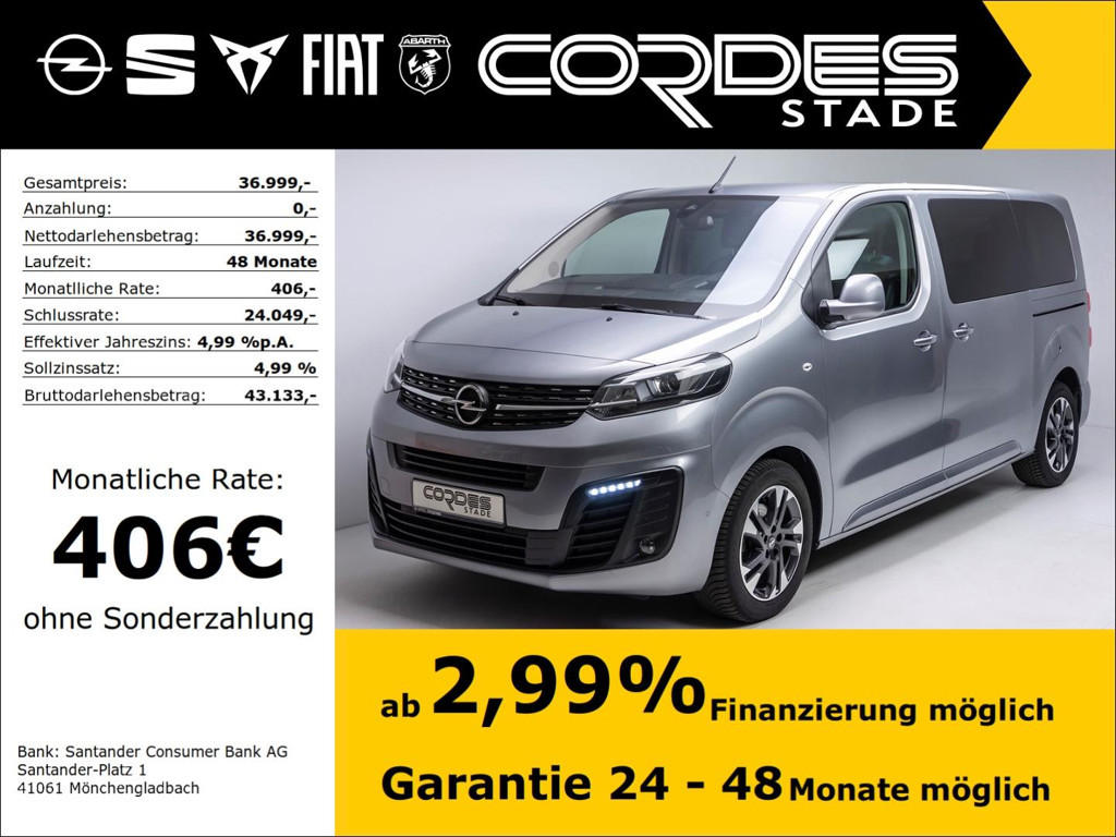 Opel Zafira Life 2021 Diesel