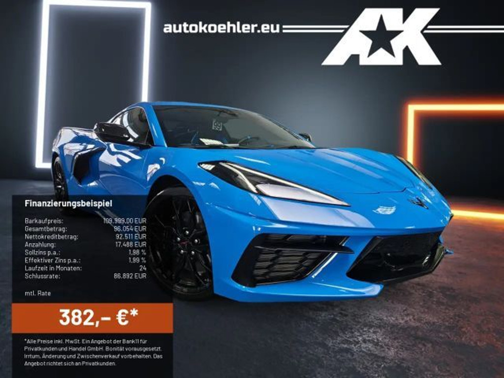 Corvette C8 2025 Benzine