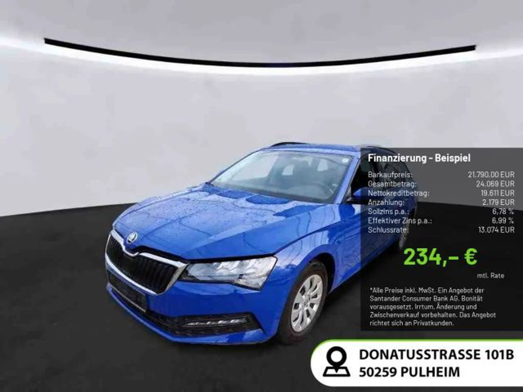 Skoda Superb 2022 Benzine