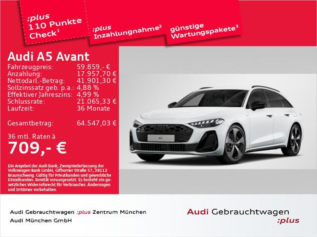 Audi A5 2025 Hybride Benzine