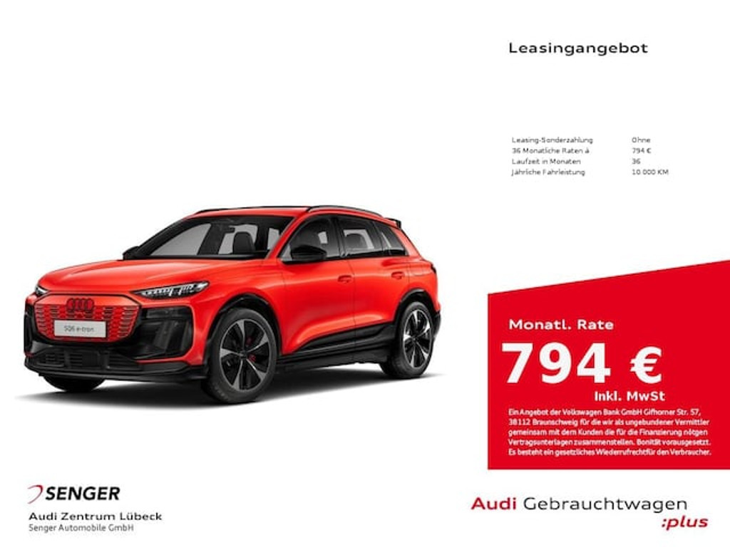 Audi Q6 e-tron 2025 Elektrisch