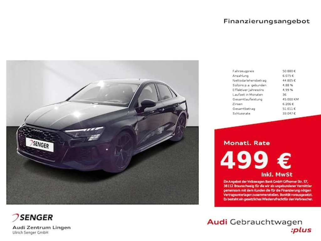 Audi RS3 2023 Benzine