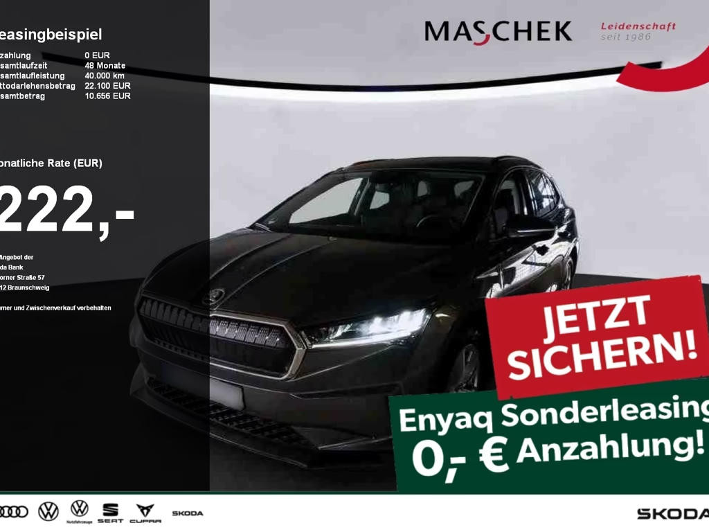Skoda Enyaq iV 2023 Elektrisch