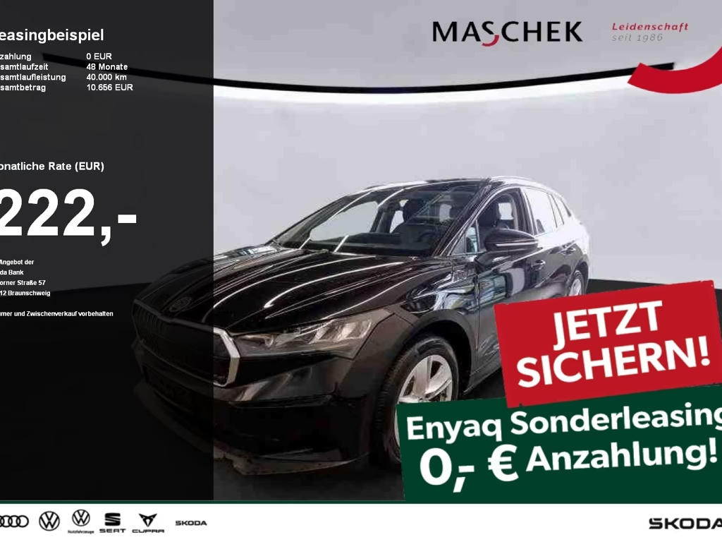 Skoda Enyaq iV 2023 Elektrisch