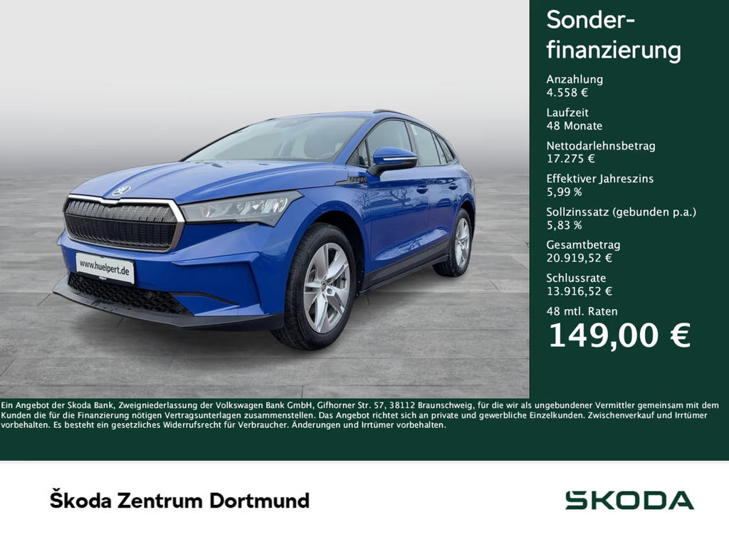Skoda Enyaq iV 2023 Elektrisch