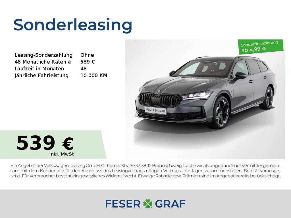 Skoda Superb 2025 Hybride Benzine