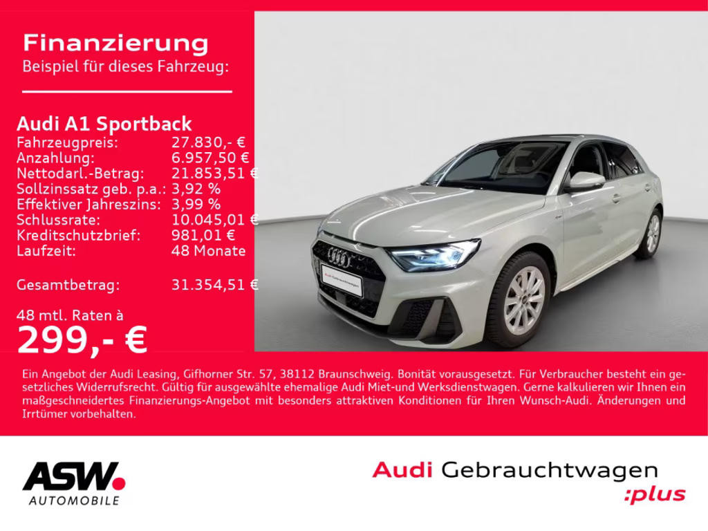 Audi A1 2025 Benzine