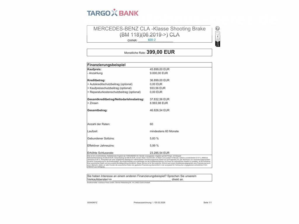 Mercedes-Benz A-Klasse