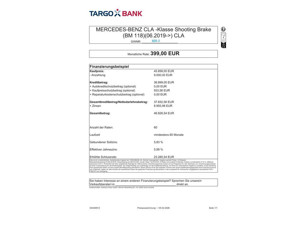 Mercedes-Benz A-Klasse