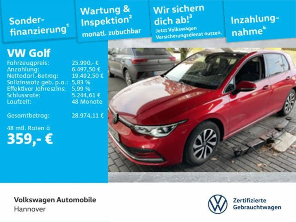 Volkswagen Golf 2022 Benzine