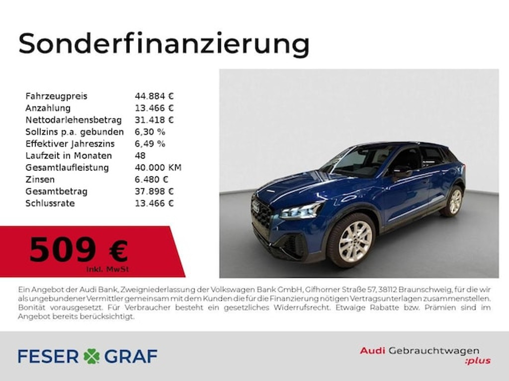 Audi SQ2 2025 Benzine