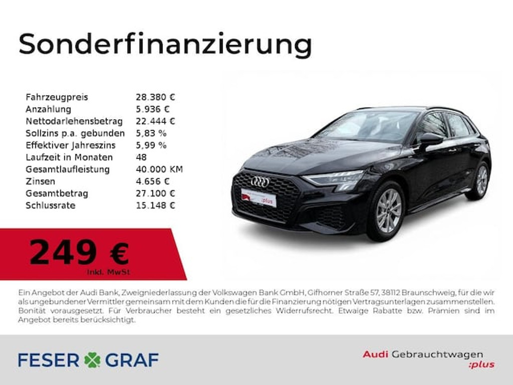 Audi A3 2023 Benzine