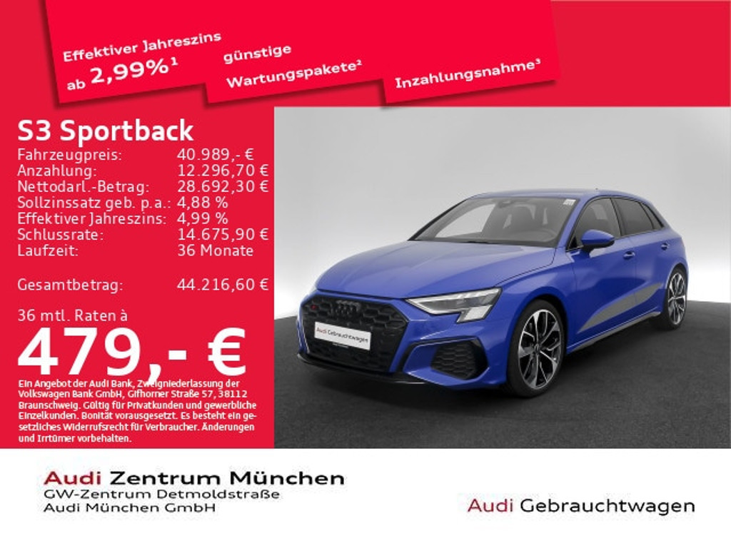 Audi S3 2024 Benzine
