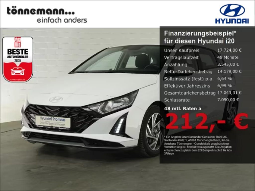 Hyundai i20 2025 Benzine