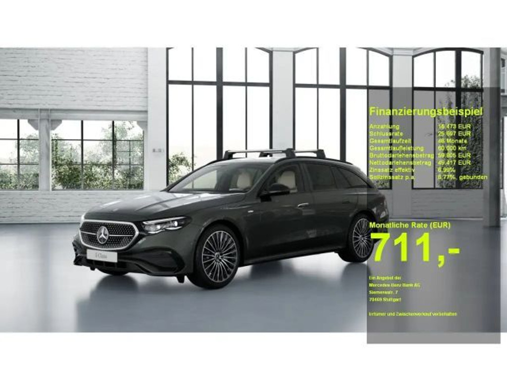 Mercedes-Benz E-Klasse 2025 Hybride Diesel