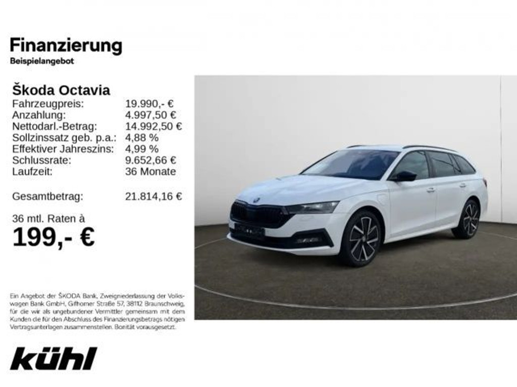 Skoda Octavia 2021 Hybride Benzine