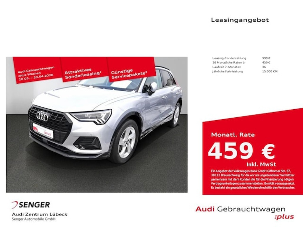 Audi Q3 2025 Benzine