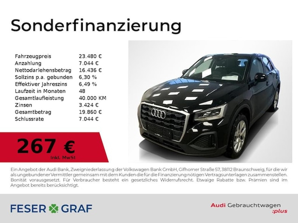 Audi Q2 2024 Benzine