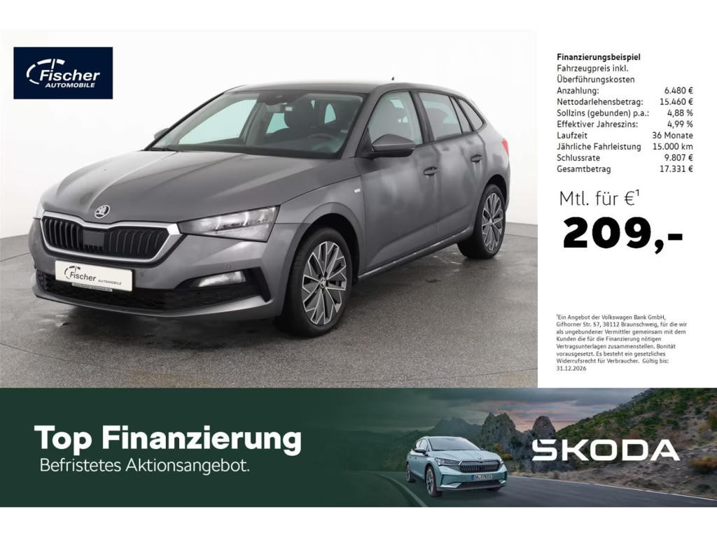 Skoda Scala 2023 Benzine