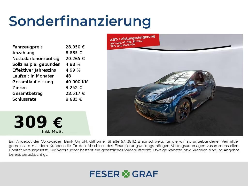 Cupra Born 2024 Elektrisch