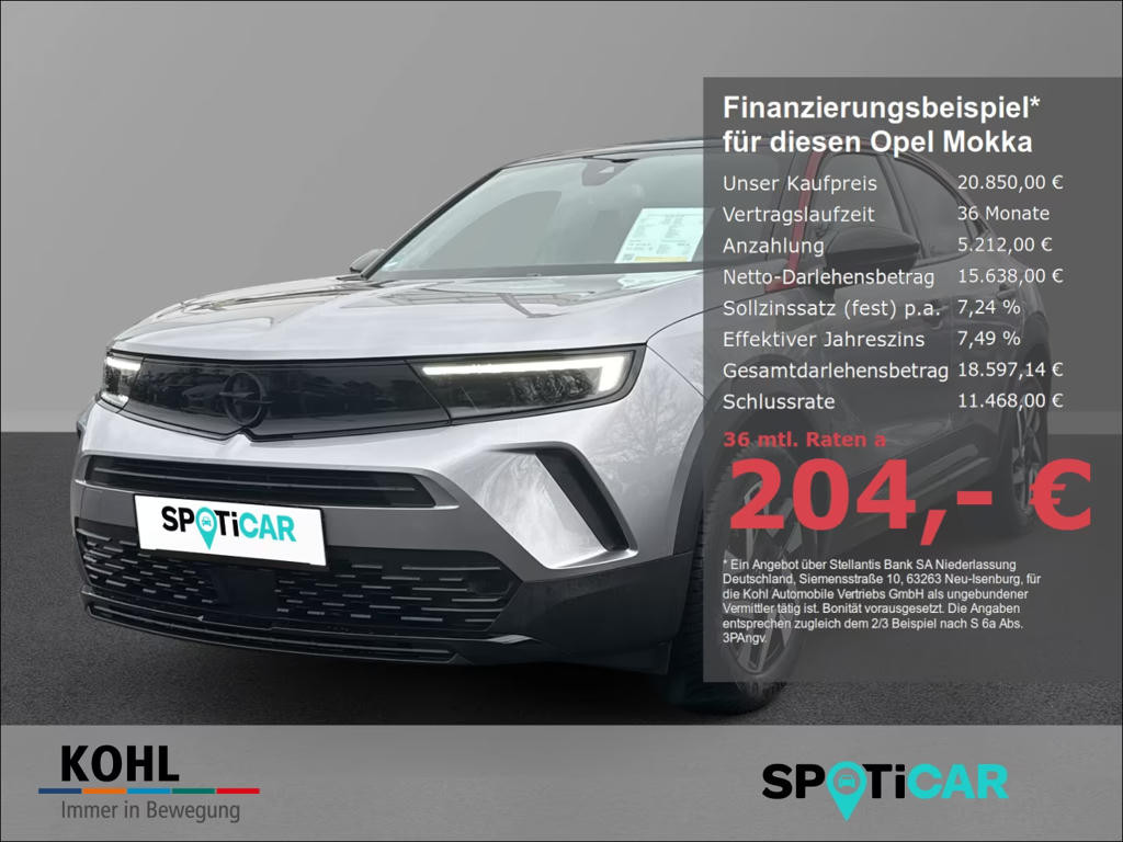 Opel Mokka 2024 Benzine