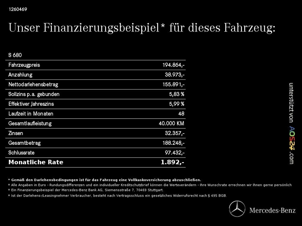 Mercedes-Benz S-Klasse
