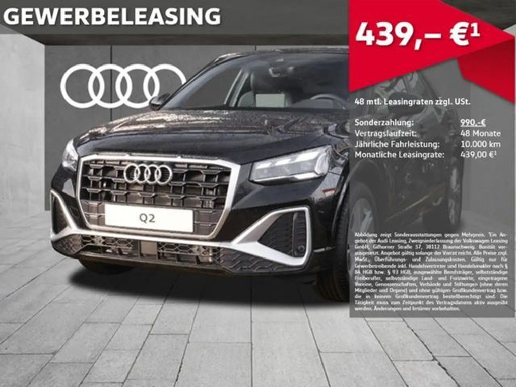 Audi Q2 2026 Benzine