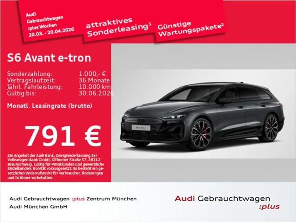 Audi S6 e-tron